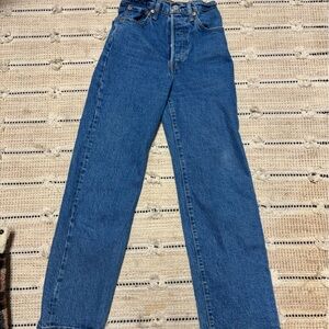 Levi’s ribcage jeans